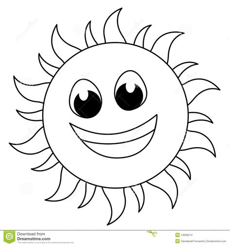 clip art black and white sun|More.